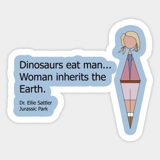 Dr. Ellie Sattler Sticker